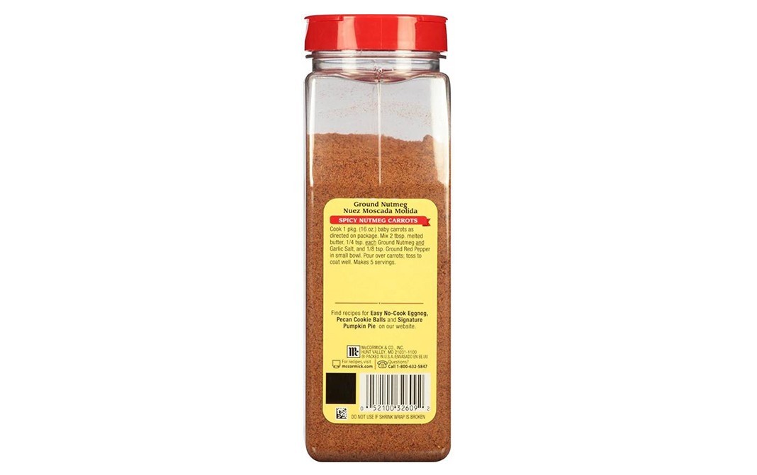 McCormick Ground Nutmeg    Jar  453 grams